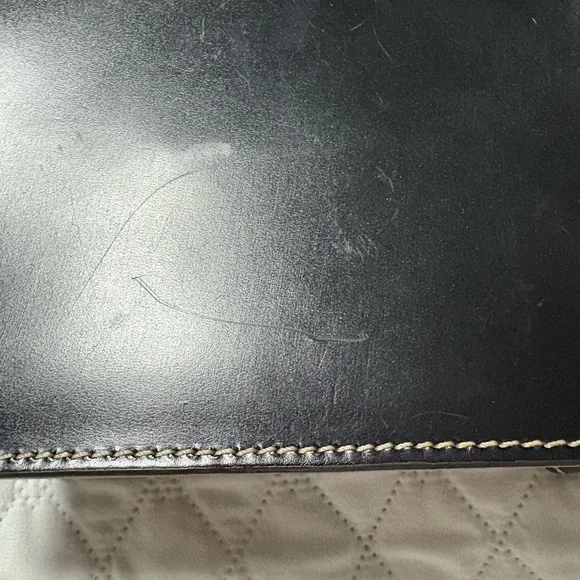 Dooney and Bourke Saffiano Black Leather Backpack - Picture 4 of 16